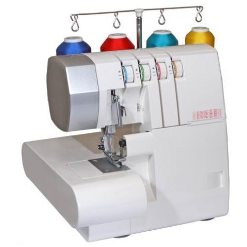 De máquina de coser a remalladora/overlock con este prensatelas 